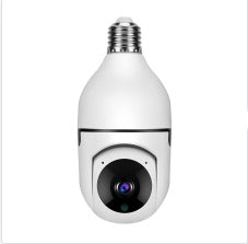 WiFi CAMERA 1080P Bulb 4X Zoom  Alarm Monitor