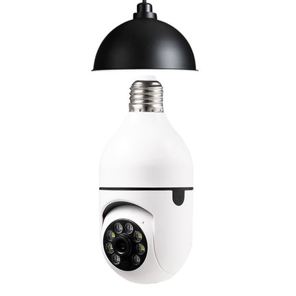 WiFi CAMERA 1080P Bulb 4X Zoom  Alarm Monitor