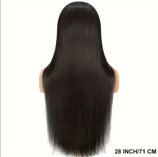 Straight Lace Front Wig Human Hair  Density 13x4 HD Clear Lace Front Wig Pre Pull Baby Hair